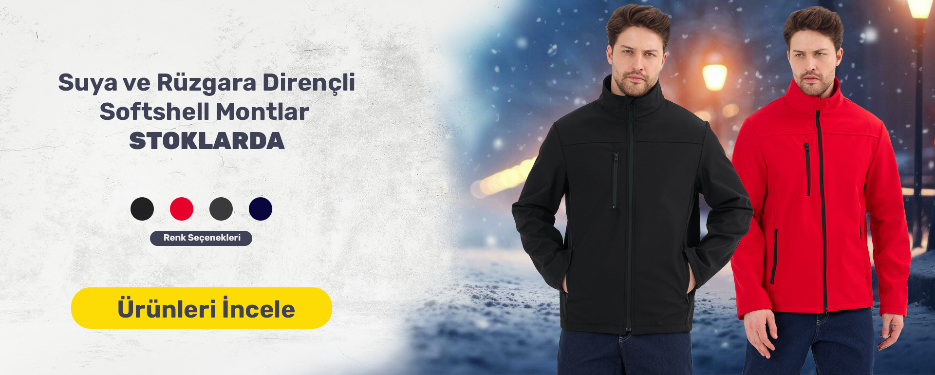 İŞ MARKETİ A.Ş. Softshell Mont